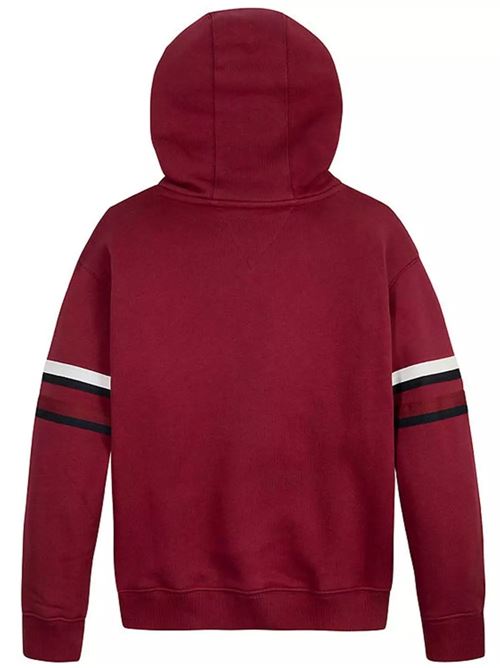 GLOBAL STRIPE MONOGRAM HOODIE TOMMY HILFIGER | KB0KB08383J/XJS